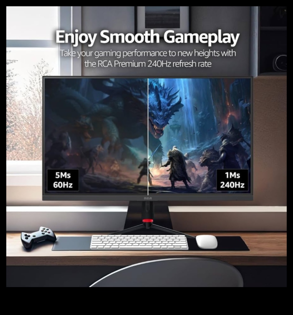 מהפכת קצב רענון: בחירת צגים למשחק חלק