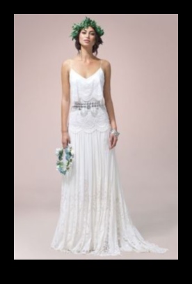 אלגנטיות נוודית: נחשפו שמלות כלה בוהמיות