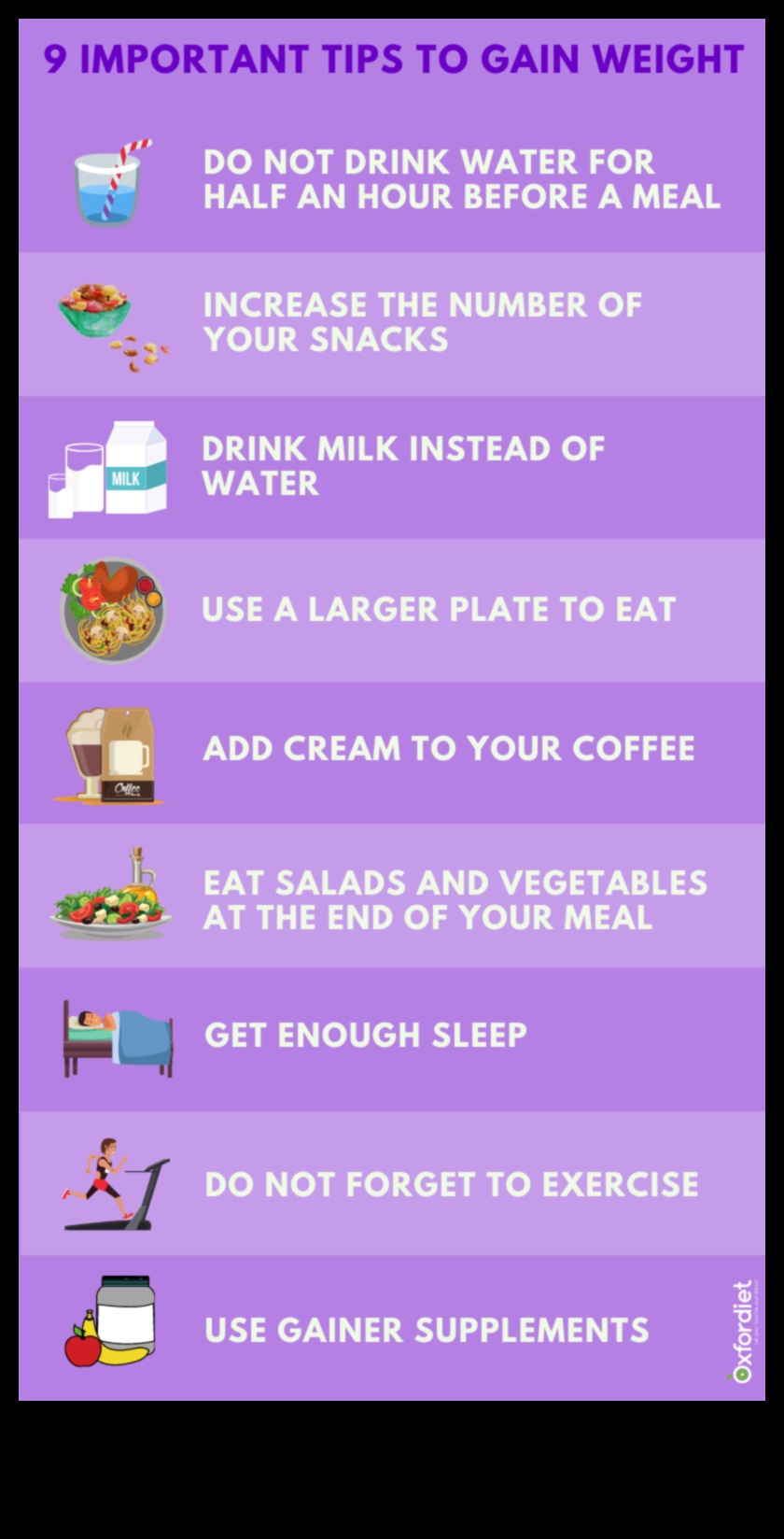 התפקיד של תזמון ארוחות בדיאטות מוצלחות לעלייה במשקל